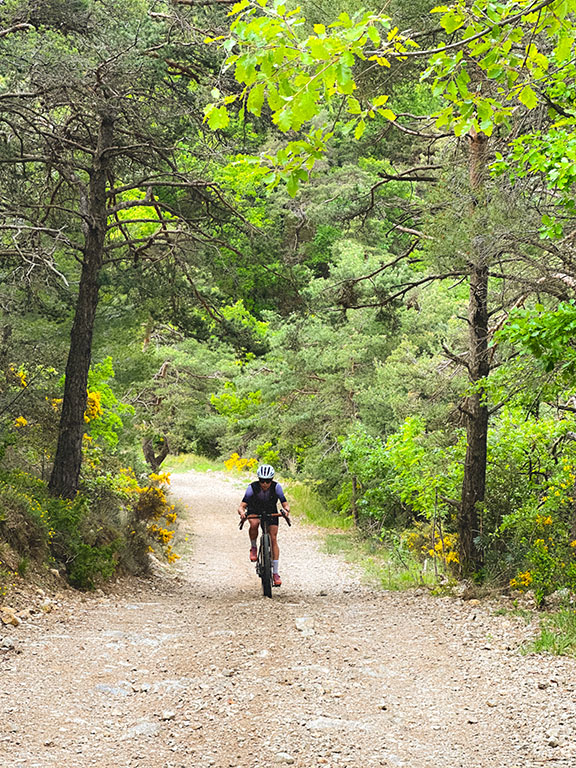 Gravel route baronnies provençales itinéraire vélo