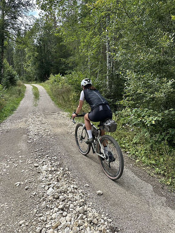 doubs itinéraire gravel route vélo pontarlier chemin forestier