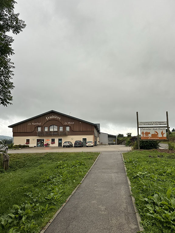 Morteau doubs gravel itinéraire route le bizot fruitière