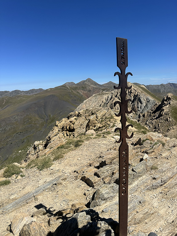 Fin Randonnée Pic de Casamanya Ordino Andorre