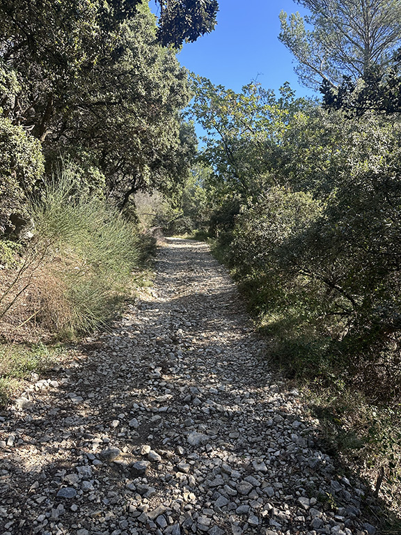 chemin gravel tour des dentelles de montmirail gigondas ventoux